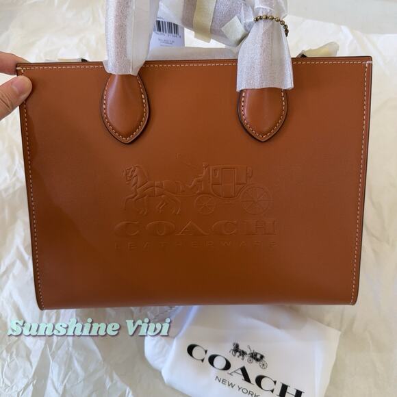 Coach Handbags - NWT Coach Ace Tote 26 Bag tote bag CR681 B4/BURNISHED AMBER Refined calf leather